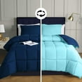 thumbnail image 1 of Canadian Linen Couette Alternative Ultra Douce, Taille Simple, Insert de Couette Réversible Chaud pour l'Hiver, 1 of 8