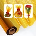thumbnail image 3 of YAOMOBB Rouleau de Cellophane Coloré Imperméable Rouleau de Cellophane Robuste Bricolage Emballage Cadeau de Fête des Fleurs, 3 of 7
