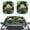 Funny Frog, variant on Yuyamidu Wolf Car Sun Shade Windshield Set of 2 Universal Windshield Shades for Truck SUV Van Easy to Install Automotive Interior Accessories Keep Your Vehicle Cool