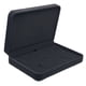 thumbnail image 3 of Caja de visualización de collar Sunnimix Joyero de terciopelo Gris, 3 of 5