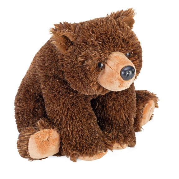 Wild Republic Grizzly Bear Plush, Stuffed Animal, Plush Toy, Gifts for Kids, Cuddlekins 12 Inches