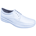 thumbnail image 1 of Zapatos Blancos Hombre Enfermeria Piel Vacuno ideal para Clinicas, Hospitales y Hoteles, 1 of 6