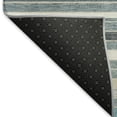 thumbnail image 5 of Addison Rugs Chantille Indoor/Outdoor Transitional Stripes Teal Machine Washable Rectangle Rug, 5' x 7'6", 5 of 8