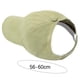 thumbnail image 2 of Ponycap Messy Updo Ponytail ajustable algodón gorra de béisbol sombrero medio vacío visera superior gorra de béisbol Adepaton BST3008057-1, 2 of 6