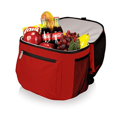 ONIVA - Sac à Dos Glacière Isolé de Marque Zuma a Picnic Time, Rouge, 16 x 11 x 3
