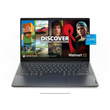 Lenovo Ideapad 5i 14" FHD Laptop, Intel Core i5-1135G7, 8GB RAM, 256GB SSD, Windows 11 Home, Graphite Gray, 82FE00UFUS