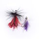 thumbnail image 5 of 12 piezas de plumas Jigs aparejos con mosca señuelos señuelos anzuelos shamjiam Ganchos de pesca, 5 of 9