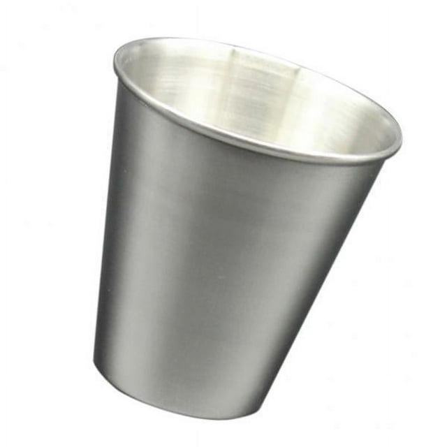 5x Vaso de Agua de Bebidas Gaseosas de de Cerveza de de Material Acero Inoxidable 70 Ml 5 piezas