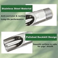 thumbnail image 5 of 5 bebederos de tetina para cerdos, bebedero automático de tetina para barriles, sistema de bebederos de acero inoxidable para cerdos, 5 of 5
