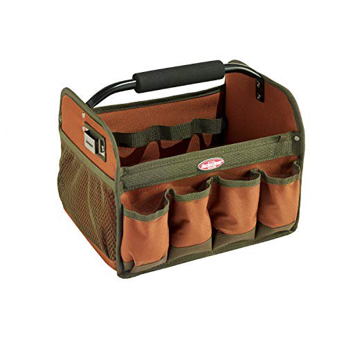 Bucket Boss Gatemouth Tool Tote in Brown, 70012