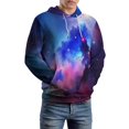 thumbnail image 5 of Galaxy Nebula Dream Men's Women New Sweatshirt Hoodie Men's Plus Size Sweatshirt Hooded Sweatshirt 3d Printed Street Men's Cloth, 5 of 6