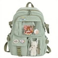thumbnail image 5 of Kawaii Clear Front Backpack - Fashionable School & Travel Bag - Spacious, Durable, Lightweight with Versatile Style for Students & Trendsetters, 5 of 5