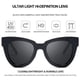 thumbnail image 5 of 2024 Sunglasses For Women, Sunglasses Womens Retro Sunglasses Trendy For Ladies, Big Frame Oversized Sun, 5 of 5