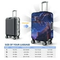 thumbnail image 4 of Pofeuu Starry Sky Wall Flying Tiger Print Luggage Suitcase Cover Protector Luggage Washable Covers Aesthetic for 18/24/28/32 inch Luggage（No luggage included）-Medium, 4 of 7