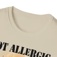 thumbnail image 3 of Peanut Allergy, Gildan Unisex Softstyle T-Shirt, Cool Graphic Tee, S-3XL, 3 of 3