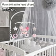 thumbnail image 7 of Hxoliqit Baby Rotatable Bell Crib 360 Hanging Baby ° Bed Musical Toy Cradle Holder Mobile Home Textiles Funny Ornament Home Decoration Best Gift(Multi-color) for Home Decor, 7 of 7