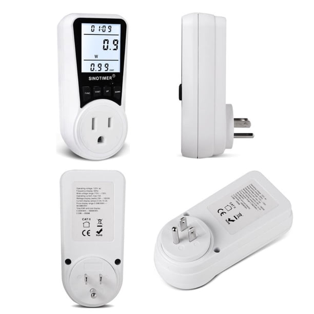 Potencia Digital Con Retroiluminación Lcd, Monitor De Uso De Electricidad, Analizador De Salida De Medición De Potencia Portátil Kearding HA047705-02