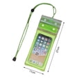 thumbnail image 3 of CSChome Phone Storage Bag Transparent Waterproof Airbags Touch Screen Swimming Rafting Mobile Phone Water Sports, 3 of 6