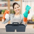 thumbnail image 4 of Minkissy Tool Organizers Dark Blue Plastic Storage Box for Household Users 1Pcs, 4 of 8
