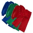 thumbnail image 7 of KYAIGUO Kids Boys Girls 2PCS Jogger Outfits Solid Color Long Sleeve Crewneck Sweatshirt Top Fall Winter Outfits for Toddler Ages 8-12, 7 of 7