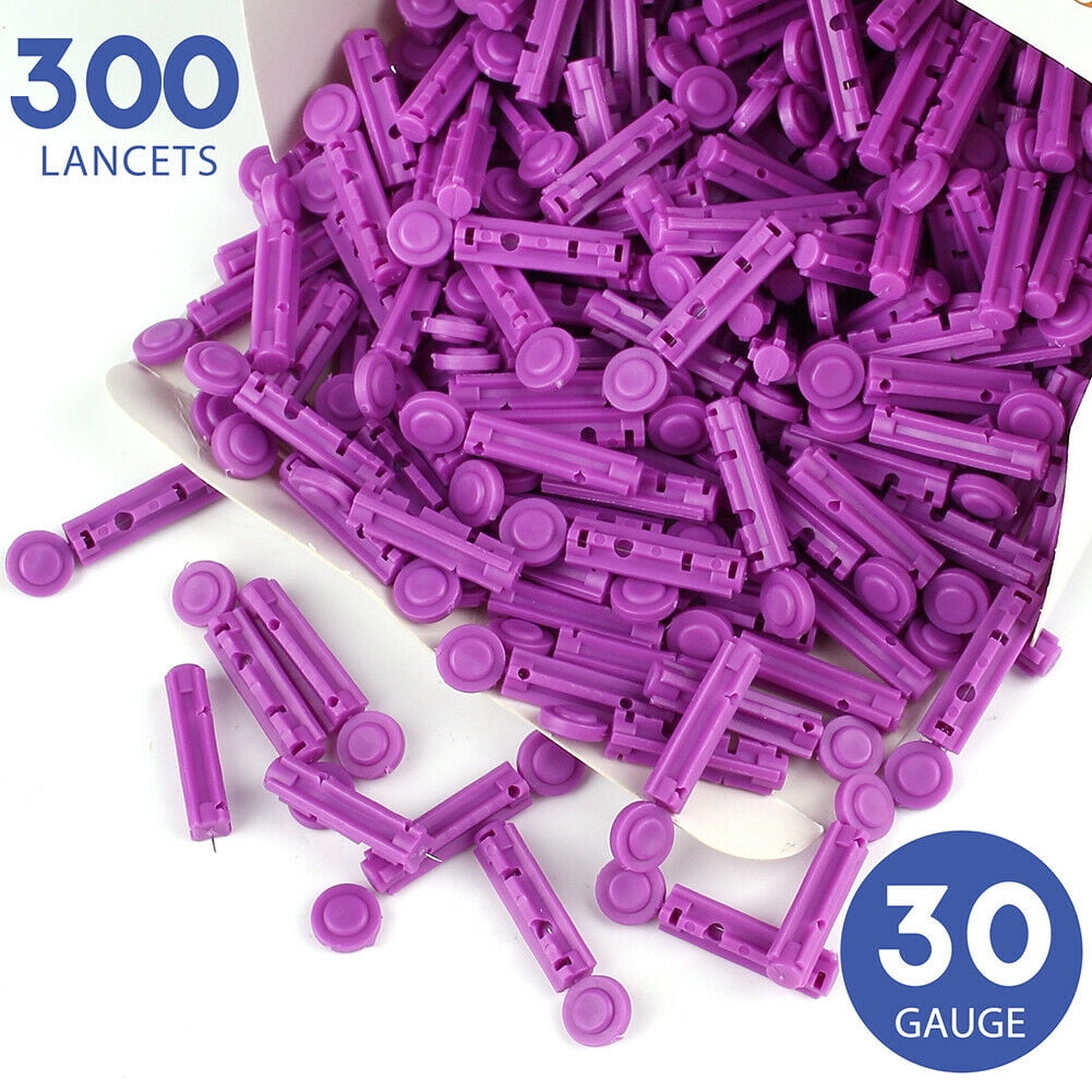 300 Lancets 30 Gauge Twist Top Lancets for Diabetic Blood Testing
