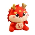 thumbnail image 3 of Juguete de dragón, animal de peluche de dragón, novedad, ligero y cómodo, muñeco de dragón para Rojo 58cm, 3 of 9