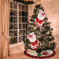 thumbnail image 5 of Medias navideñas colgantes con forma de chimenea para decorar fiestas navideñas familiares, 5 of 5