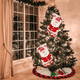 thumbnail image 5 of Medias navideñas colgantes con forma de chimenea para decorar fiestas navideñas familiares, 5 of 5