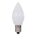 thumbnail image 4 of Bombilla LED Vickerman C7 de cerámica blanca cálida, paquete de 25 unidades, 130 V, 4 of 4