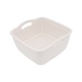 thumbnail image 4 of deevoka Double Layer Fruits Vegetable Washing Basket Fruit Cleaning Basin for Salads White S, 4 of 9