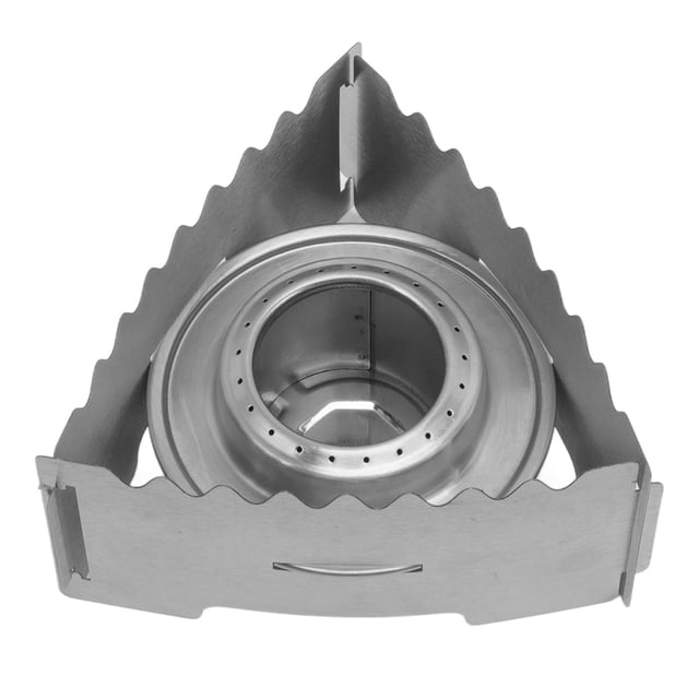 Mini Réchaud de Camping Portable Réchaud de Randonnée Mini Réchaud de Camping à Alcool avec Support Croisé pour Camping Randonnée Randonnée BBQ