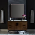 thumbnail image 2 of Oxygen Lighting 3-0103-15 Avior 36" W X 36" H Modern Rectangular Aluminum Framed Bathroom, 2 of 7