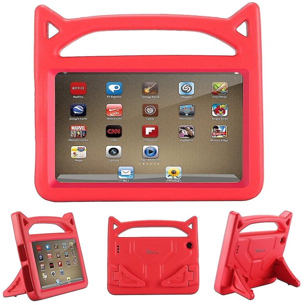 Funda para tableta 7 2019 para niños, peso ligero a prueba de golpes, mango Convertible, soporte, funda protectora Eva para niños para tableta con pantalla de 7 pulgadas