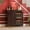 Coffee/Single Cabinet, variant on AHB Wine Bar Cabinet with Mini Fridge Space and Hidden Drawer, Coffee Bar Sideboard for Kitchen and Dining Room, 39.06"W x 19.69"D x 36.65"H, Coffee