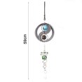 thumbnail image 4 of Campanillas de viento Taichi, bola de cristal de espejo de acero inoxidable, campanilla de viento giratoria de Metal para jardín, patio, decoración del hogar Xemadio 2034258, 4 of 8