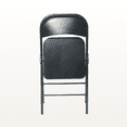 thumbnail image 3 of Mainstays All-Steel Metal Folding Chair, Black, 3 of 10