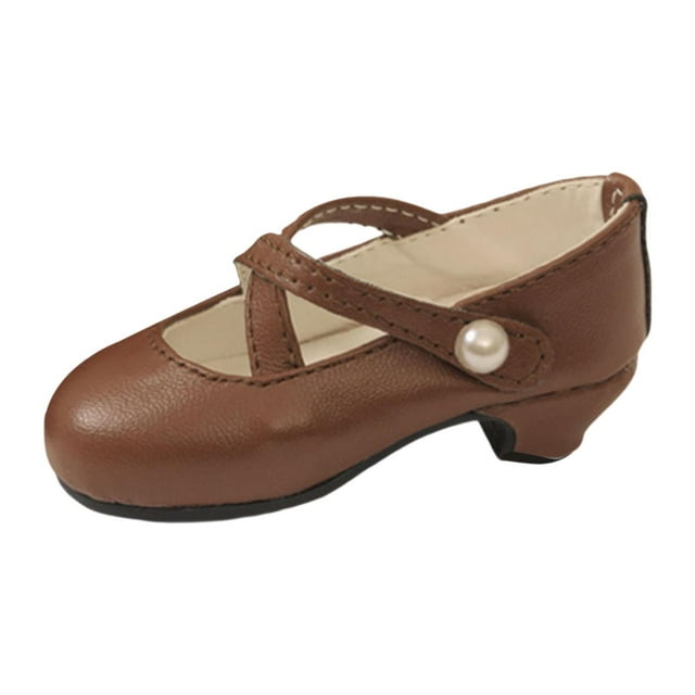 segolike Chaussures pour Femme à l'Échelle 1/4 Accessoires pour Poupée Déguisement Poupée Réaliste Mini Café