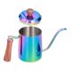 thumbnail image 4 of Pour Over Pot Coffee Kettle Gooseneck Spout Corrosion Resistant Comfortable Grip For Home For Cafe ANGGREK Otros, 4 of 8