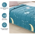 thumbnail image 5 of Sivio 3lbs Kids Weighted Blanket for All Season, Breathable Natural Cotton Heavy Blanket for Home & Travel Relax, 36" x 48", Blue Starry Sky, 5 of 8