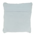 thumbnail image 2 of Saro Lifestyle Denim Delight Chindi Poly Filled Throw Pillow, 2 of 3