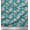 Teal Green, variant on Soimoi Cotton Duck Fabric Dot,Leaves & Rose Floral Printed Craft Fabric by the Yard 42 Inch Wide