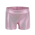 thumbnail image 5 of Ymyiu Dance Shorts for Girls Girls School Uniform Sensory-Friendly Pull-On Short Soft Fabric with Elastic Waist & Drawstring Flattened Seams Size 6-7 Years (Pink,6-7 Years), 5 of 6