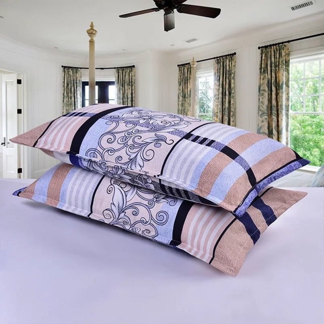 Fundas de almohada cepilladas para estudiantes, suaves al tacto y transpirables. Fundas de almohada individuales para adultos. Fundas de almohada extragrandes ideales para la cama. Funda de almohada d
