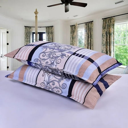 Vfedsrsge 2 Pack Extra Large Pillowcases for Adults - 18.9×30.71in Bohemian Ethnic Polyester Pillow Cases Skin-Friendly Breathable Machine Washable Bedroom Bedding Decor