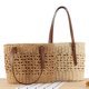 thumbnail image 2 of Zhuge Bolso de hombro tejido para mujer, bolso de mano tejido, bolso de mano tejido elegante para playa de verano, bolsos de hombro de 12,99 x 3,93 x 8,66 pulgadas (caqui), 2 of 4