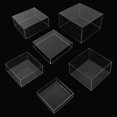 thumbnail image 5 of 6* 5 Sided Acrylic Display Cases Display Boxes Clear Cube Riser Transparent, 5 of 13
