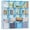 Blue, variant on HOMIDEC Closet Organizers and Storage, 9 Cube Storage Organizer, Blue | Portable Closet Organizer Storage Cubes Shelves for Bedroom,  Room, Bathroom, Wardrobe