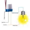 thumbnail image 4 of 2 Pack - AC 110V 10A Automatic Auto On Off Photocell Street Light Switch 50-60Hz 10A Photo Control Photoswitch Sensor, 4 of 4