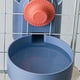 thumbnail image 4 of Jaula para mascotas, dispensador de agua suspendido, colgante, botella de agua automática para mascotas, tazón para gatos, perros, conejos, neblina azul, 4 of 5