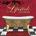 thumbnail image 2 of Rader, Lauren 12x12 Gold Ornate Wood Framed with Double Matting Museum Art Print Titled - Lipstick Lounge, 2 of 4